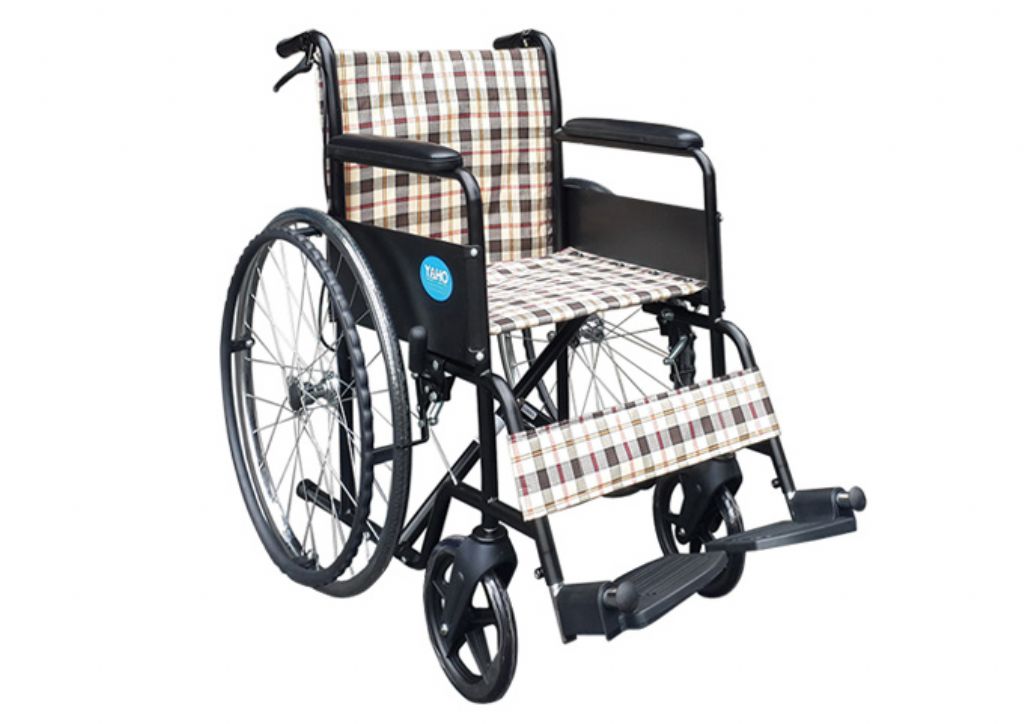 YH117-1  鐵製輪椅（布面）