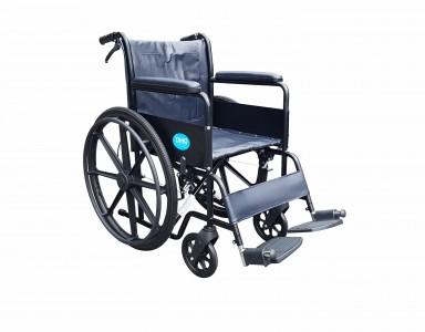 YH117  鐵製輪椅（皮面）
