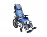 YH118-1 aluminum reclining wheelchair (middle wheel)