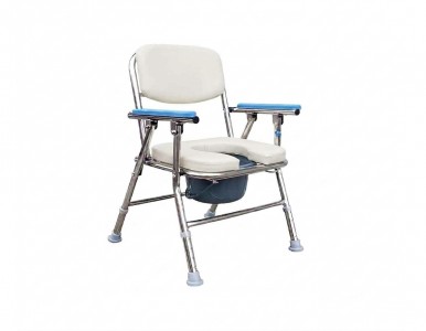 YH121-2Stainless Commode Chair