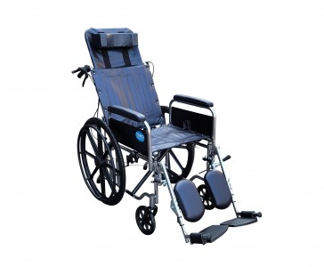 YH118  Steel Reclining Wheelchair