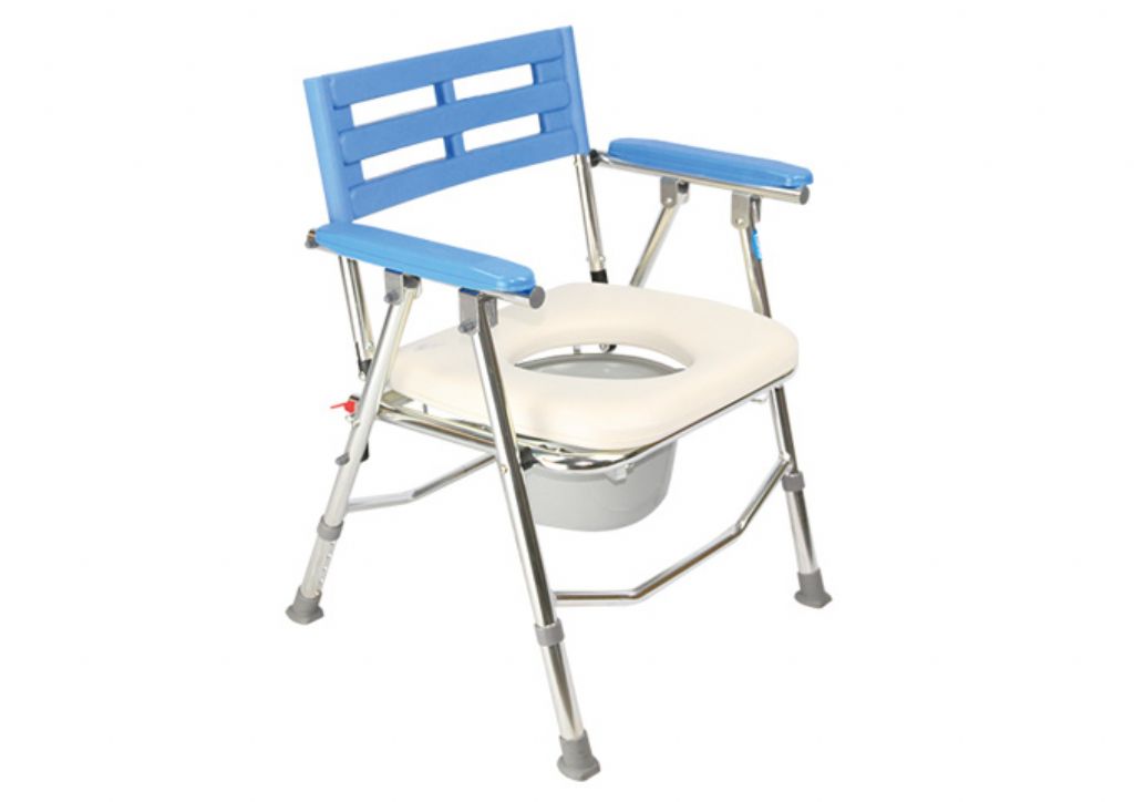 YH121-1  Alum. Commode Chair