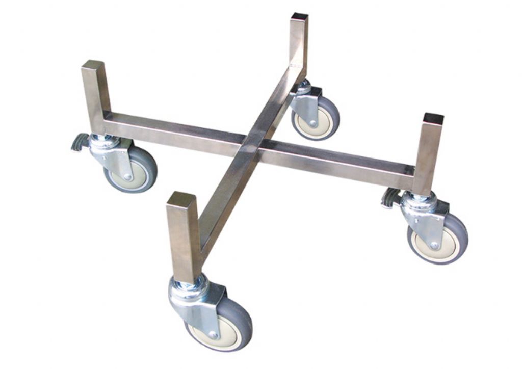 YH142  Bottle Stand with Caster (Crossing type)