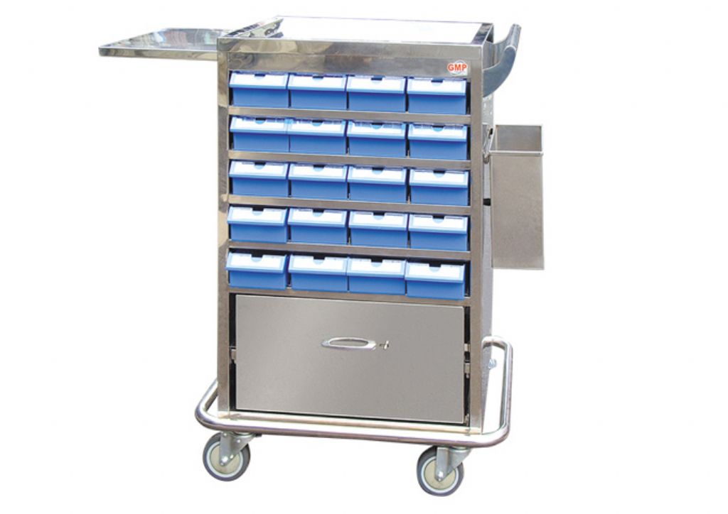 YH057  Medication Cart (40 bins)