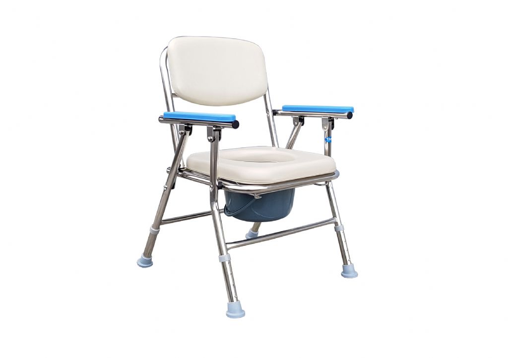 YH121-2Stainless Commode Chair