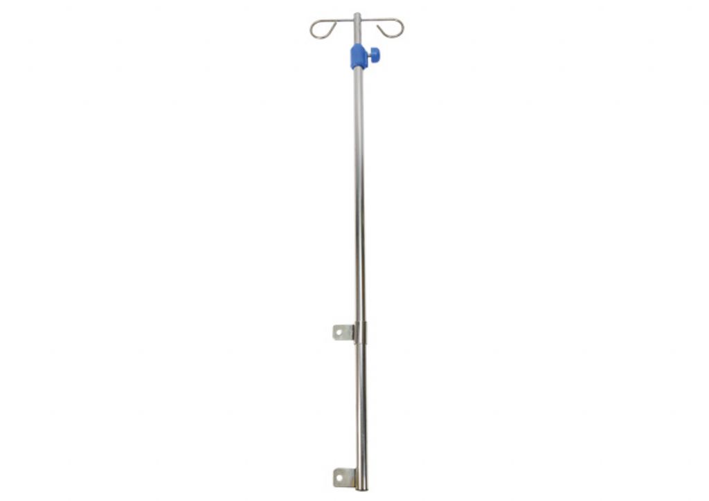 YH117-3  Two piece IV Pole for Wheelchair