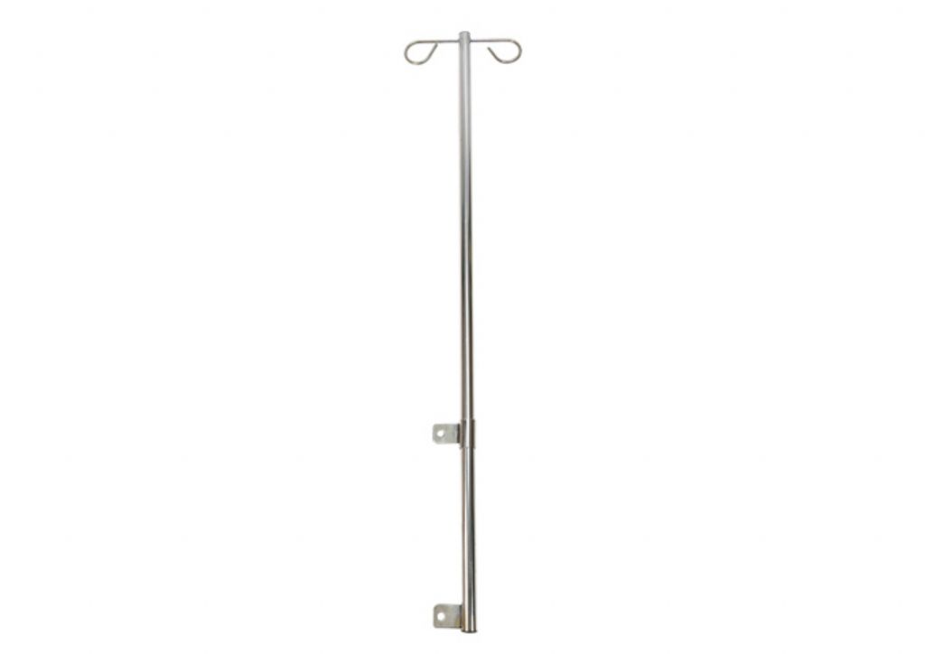 YH117-3  One piece IV Pole for Wheelchair