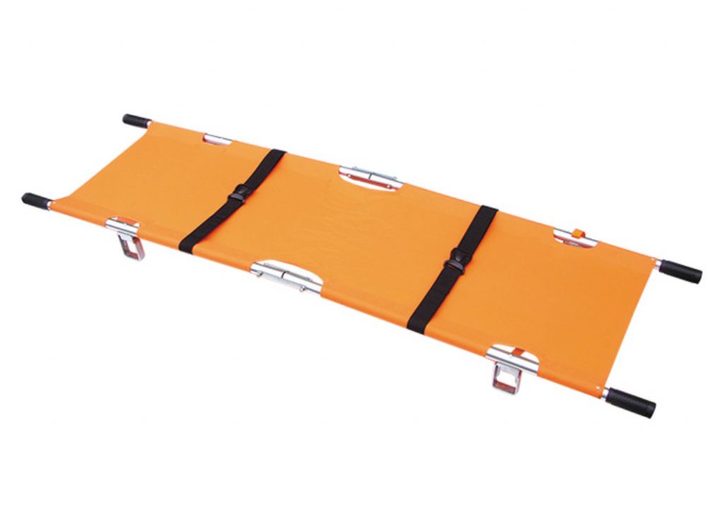 YH114-1  鋁合金四折式擔架