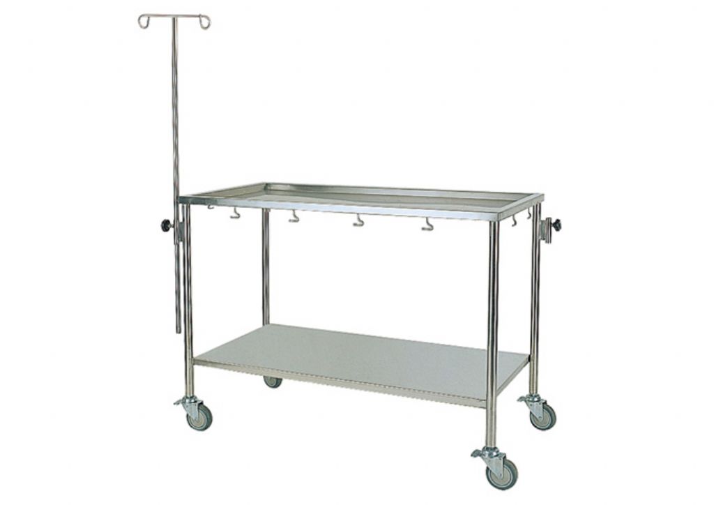 YH039  不鏽鋼動物手術台（附輪）