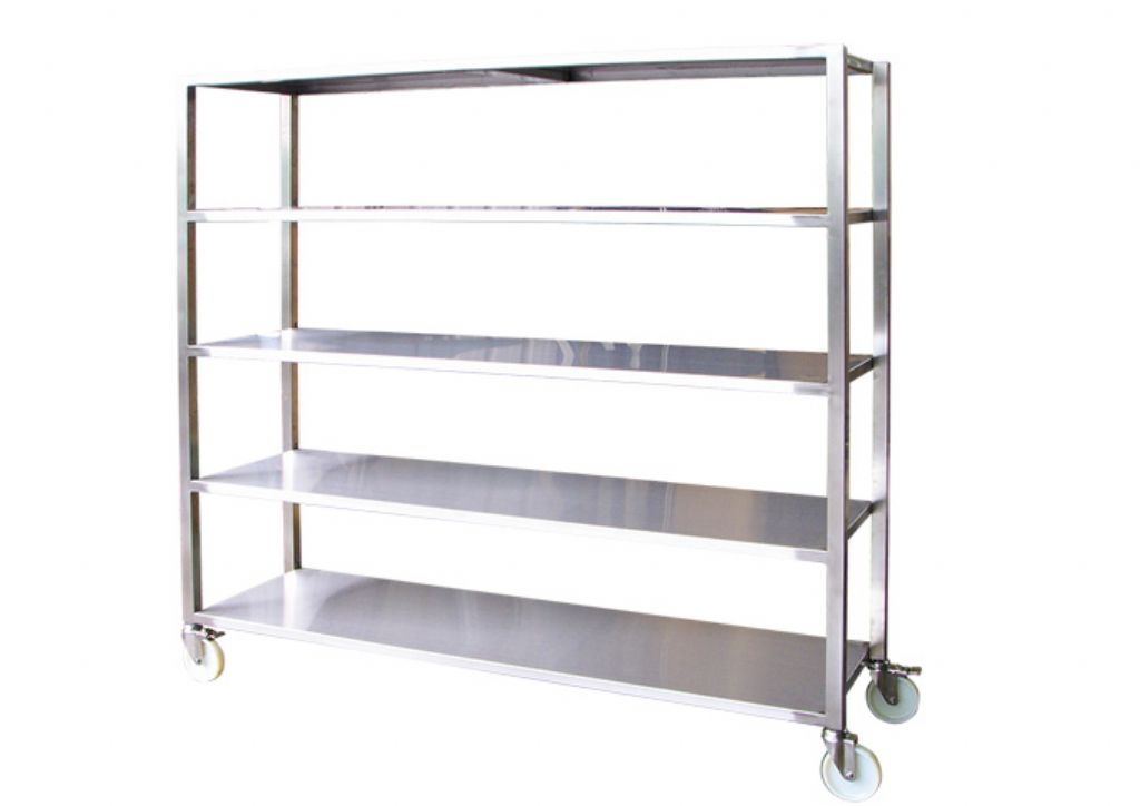 YH262  不鏽鋼五層車