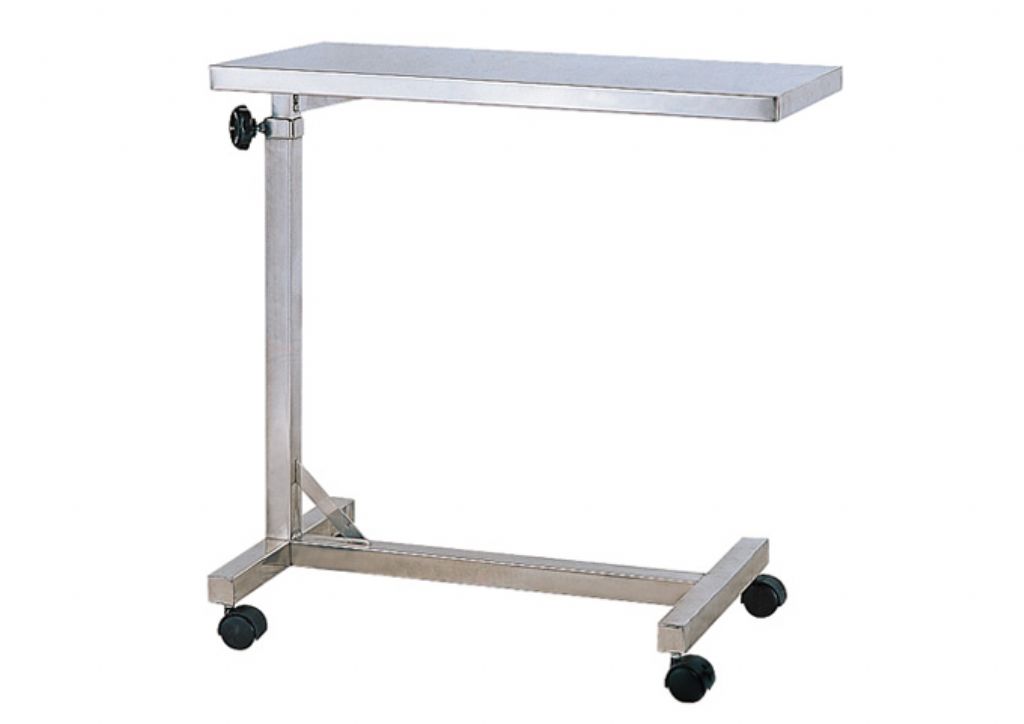 YH019  不鏽鋼床上桌（不鏽鋼面）